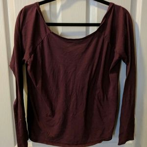 FABLETICS crossed back yoga top